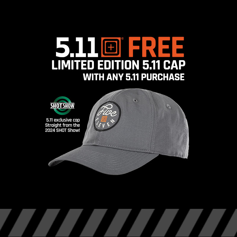 Free Limited Edition 5.11 Cap with any 5.11 Purchase